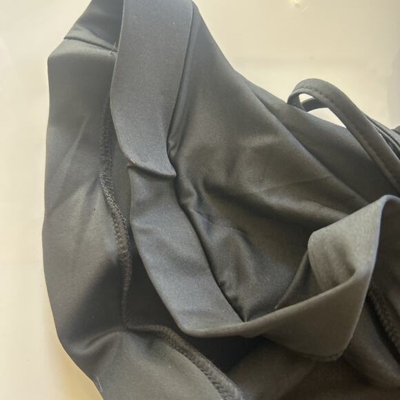 ELLYDOOR Women Ballroom Latin Dance Skirt Ruffle Hem Asymmetric High Low, L - Picture 7 of 10